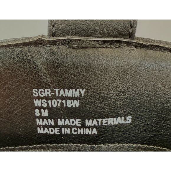 Sugar Women's Tammy Western Cowboy Boots Size 8 M Black NWT AND BOX - Picture 7 of 8